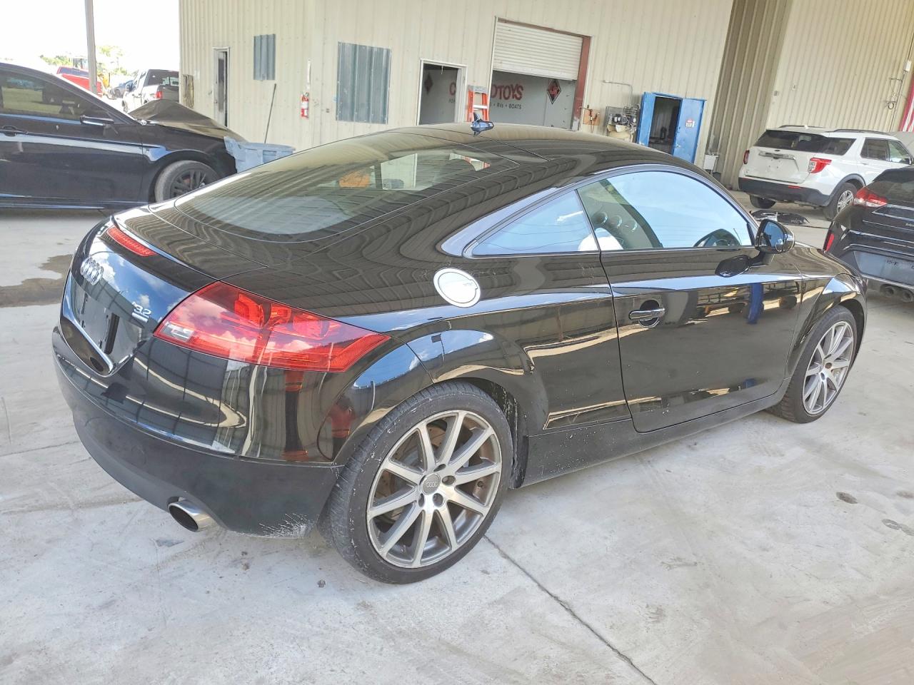 2008 Audi Tt 3.2 Quattro Black vin: TRUDD38J081024167