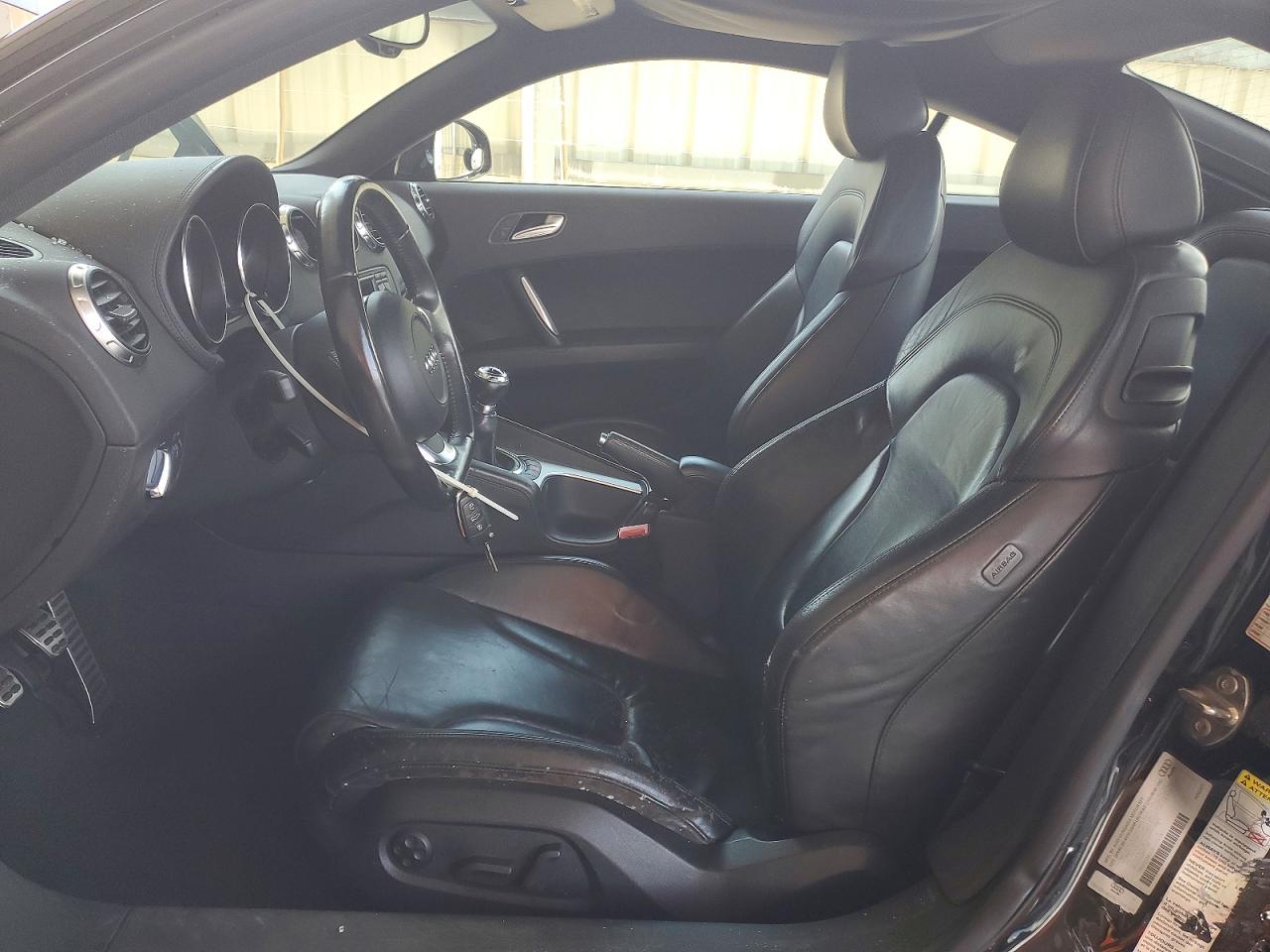 2008 Audi Tt 3.2 Quattro Black vin: TRUDD38J081024167