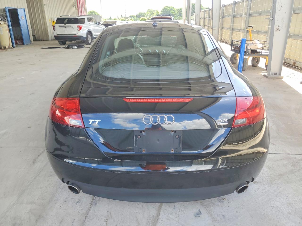 2008 Audi Tt 3.2 Quattro Black vin: TRUDD38J081024167