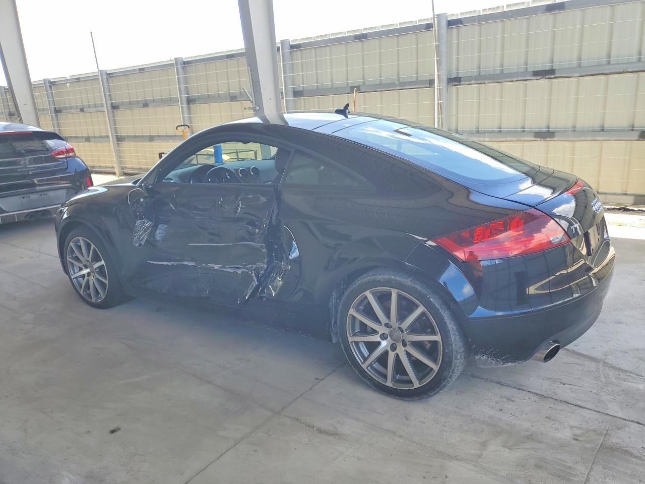 2008 Audi Tt 3.2 Quattro Black vin: TRUDD38J081024167