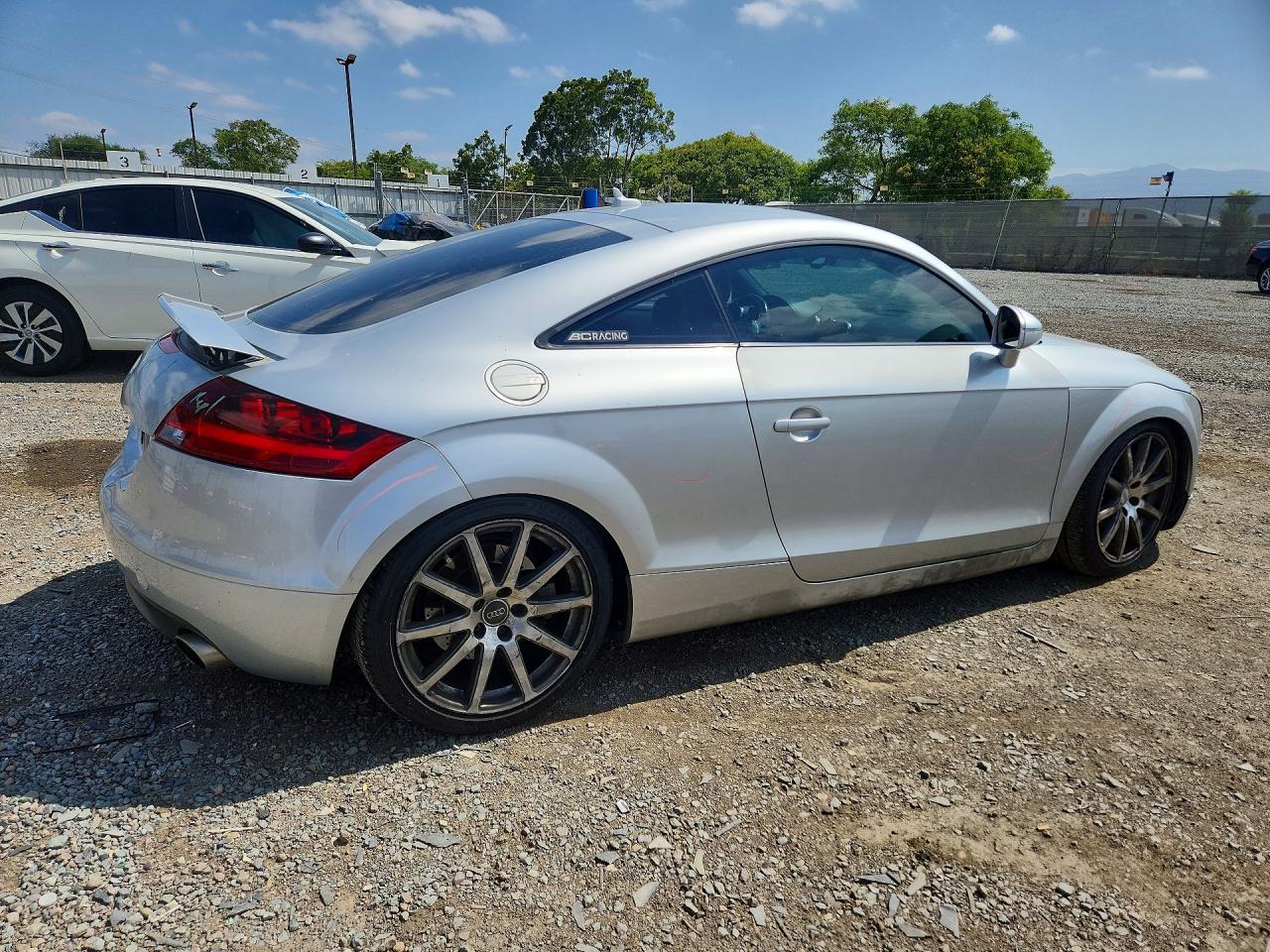 2008 Audi Tt 3.2 Quattro Silver vin: TRUDD38J281001618