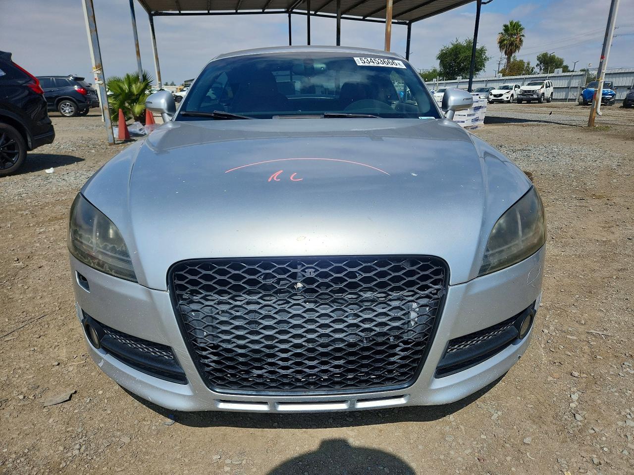 2008 Audi Tt 3.2 Quattro Silver vin: TRUDD38J281001618