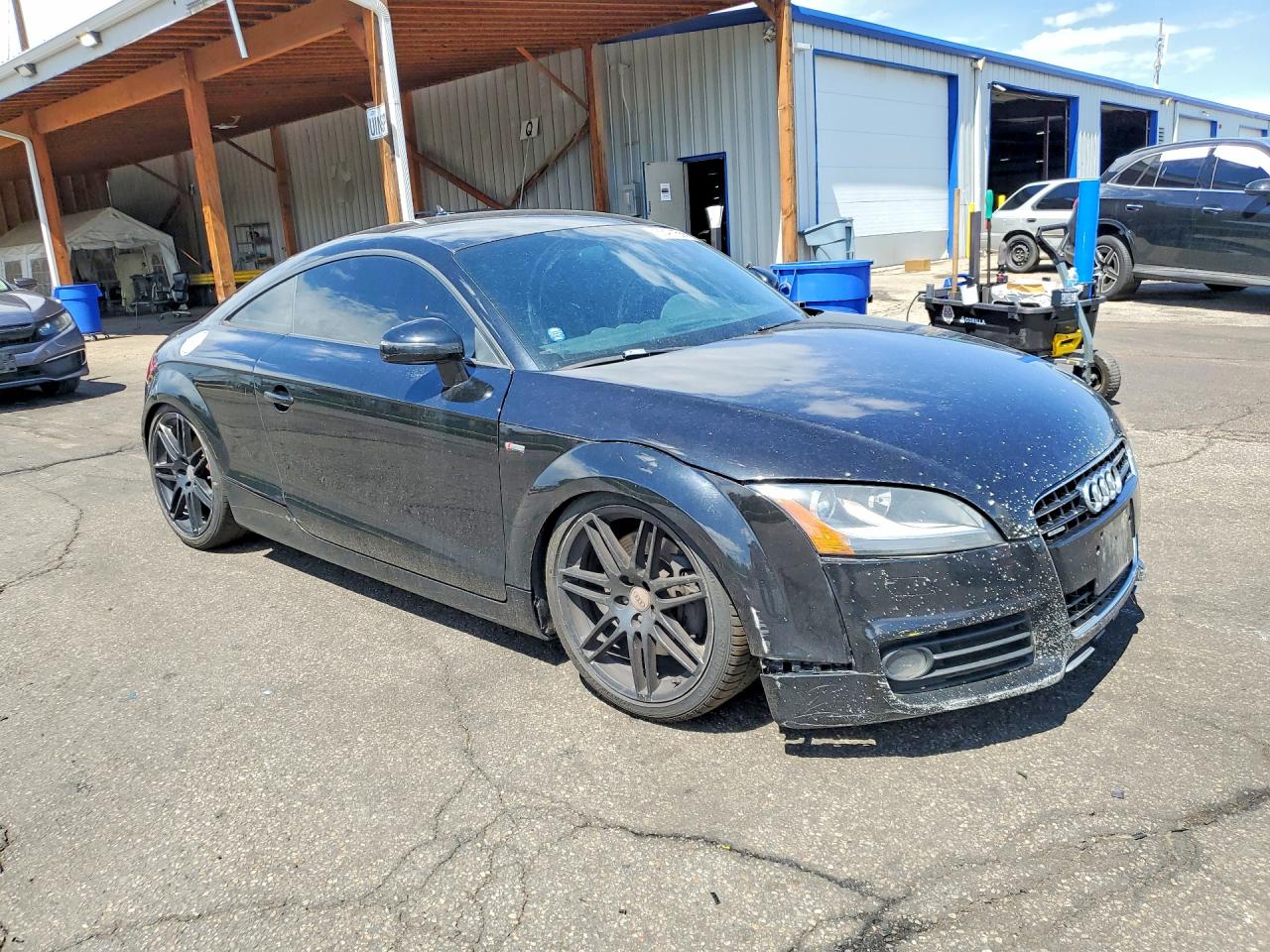 2008 Audi Tt 3.2 Quattro Черный vin: TRUDD38J481031140