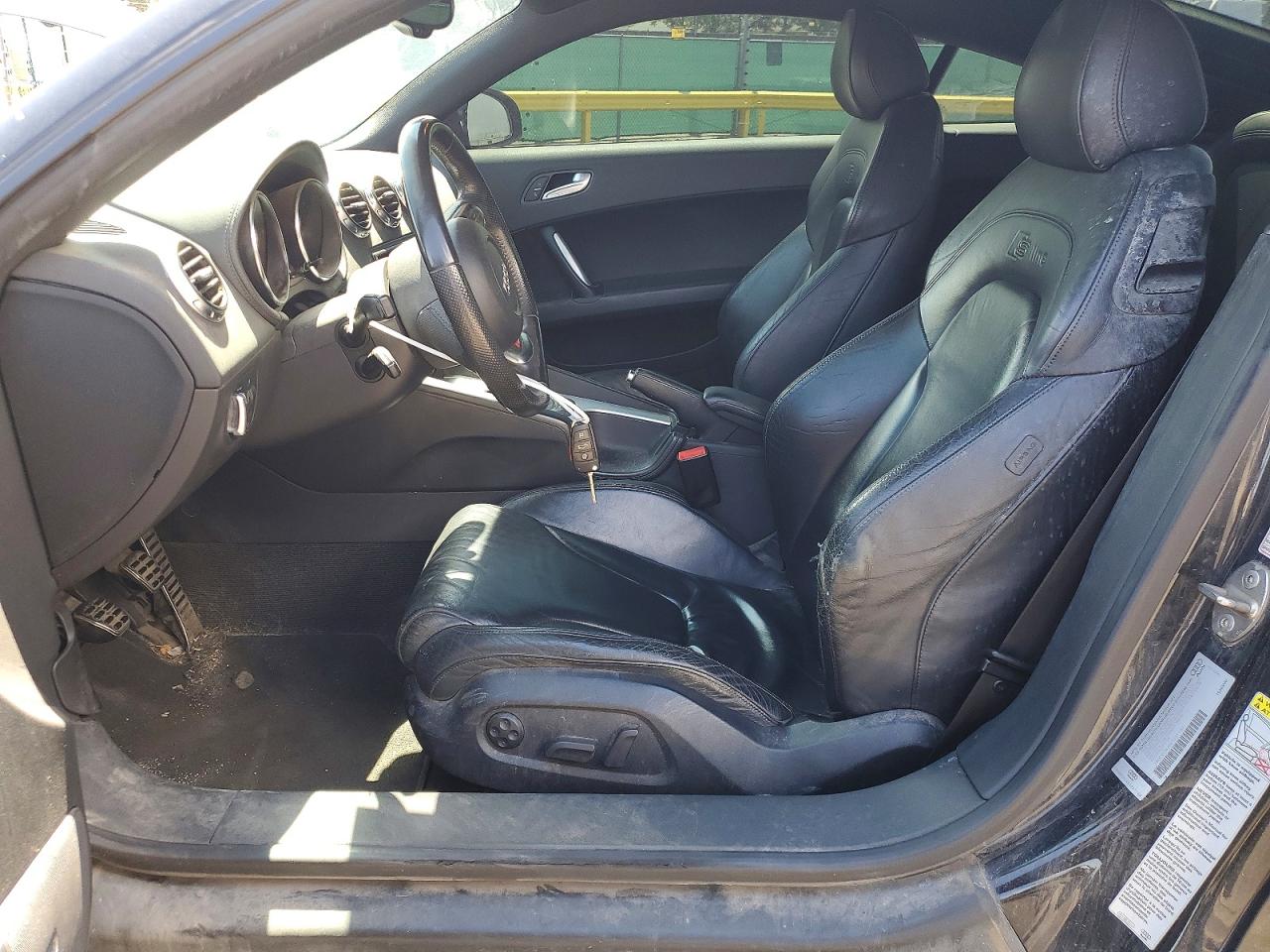 2008 Audi Tt 3.2 Quattro Черный vin: TRUDD38J481031140