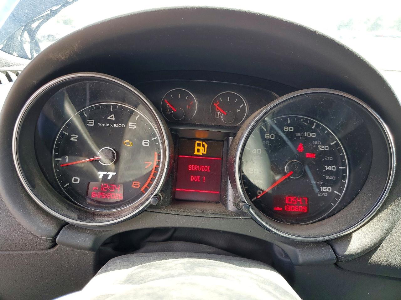 2008 Audi Tt 3.2 Quattro Черный vin: TRUDD38J481031140