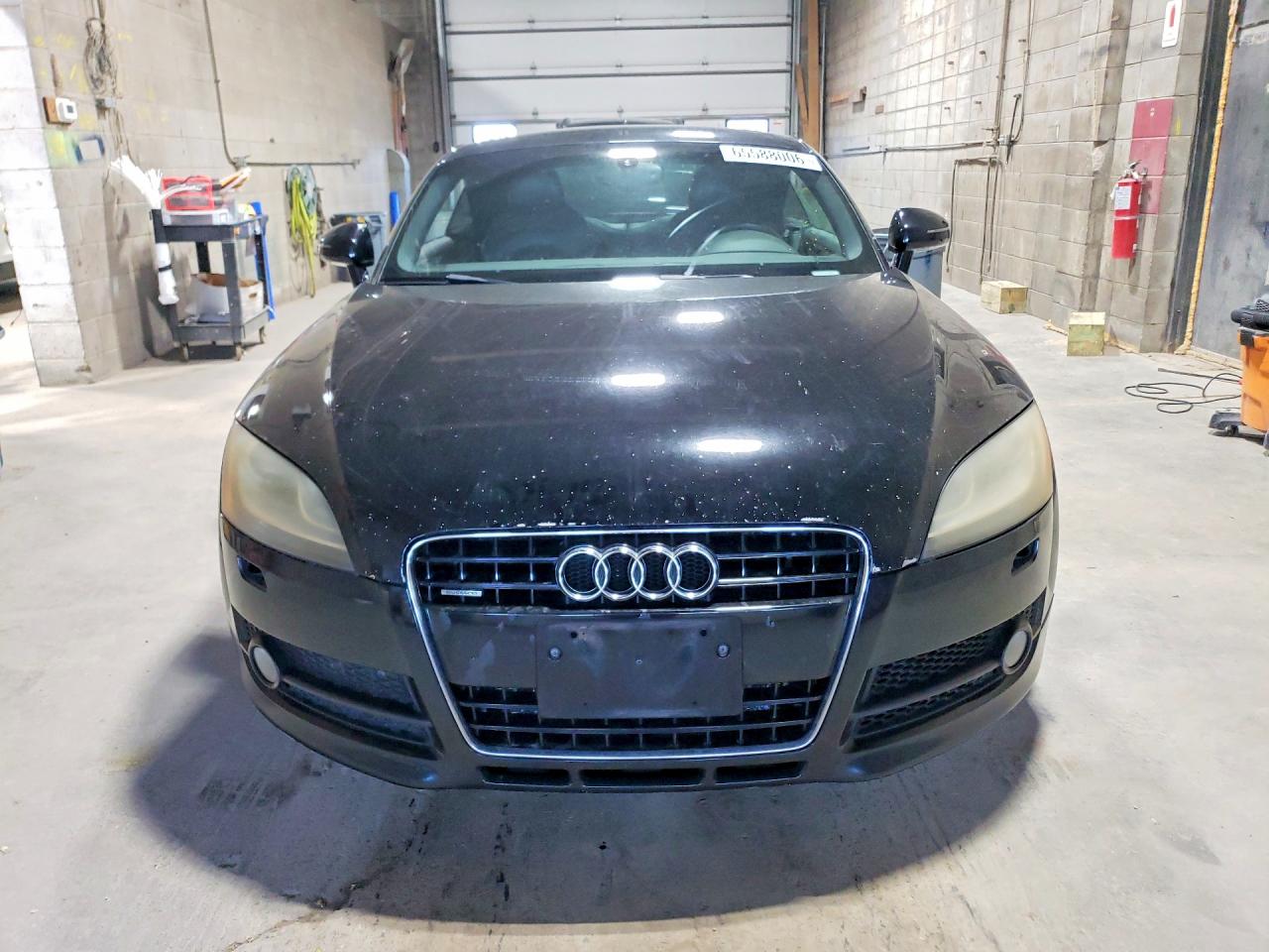 2008 Audi Tt 3.2 Quattro Черный vin: TRUDD38J781005860