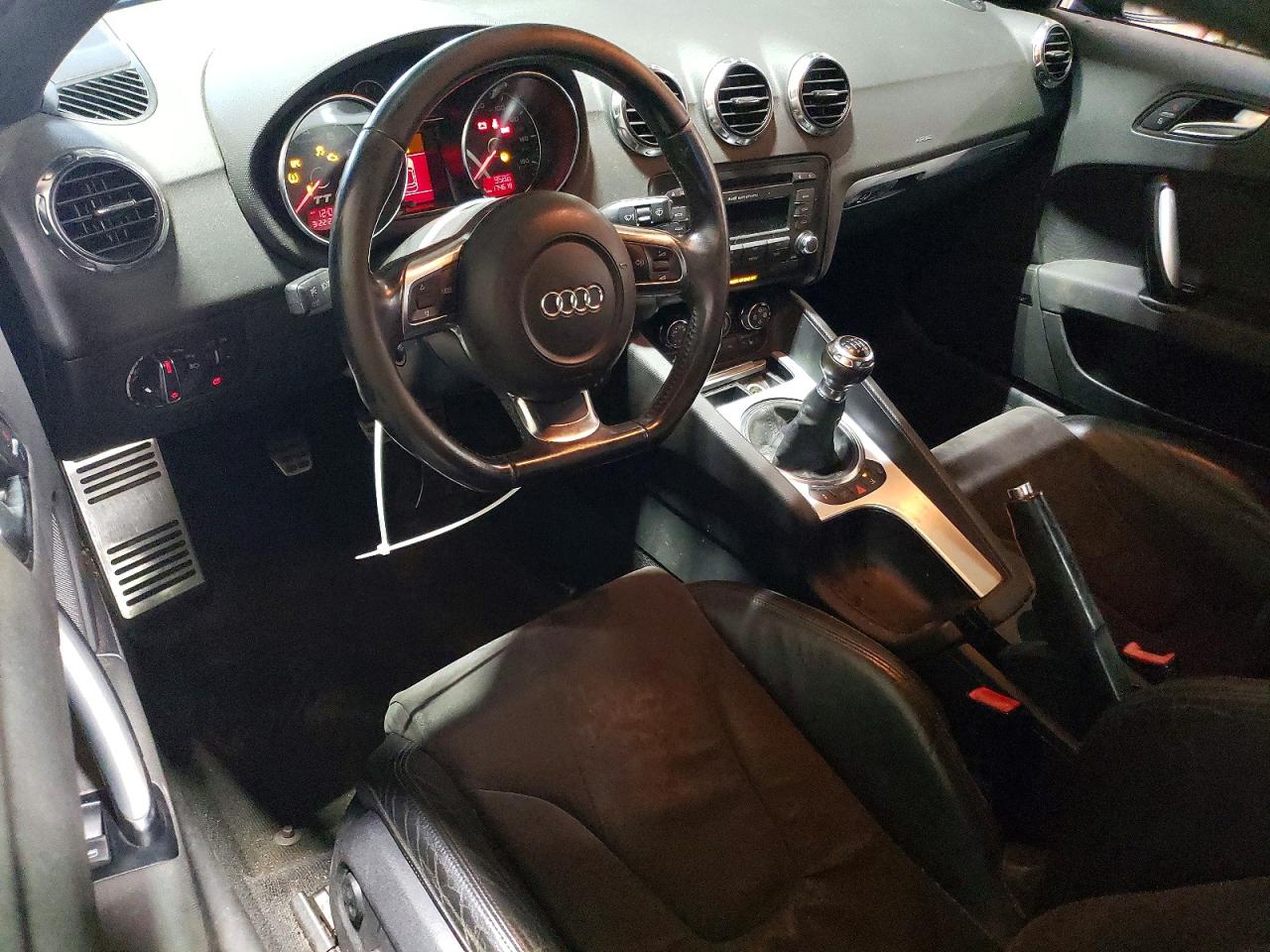 2008 Audi Tt 3.2 Quattro Черный vin: TRUDD38J781005860