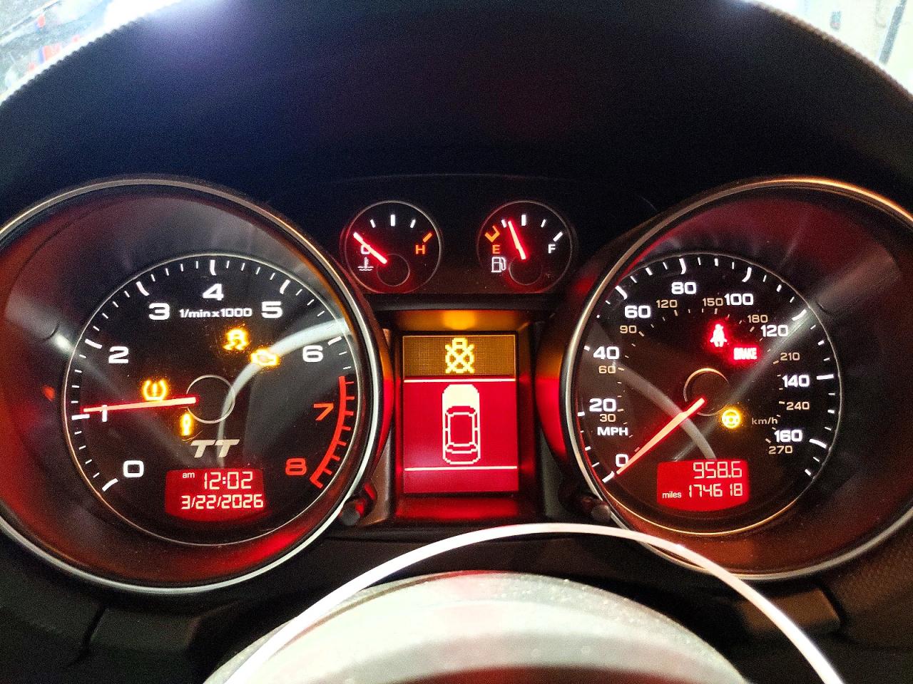 2008 Audi Tt 3.2 Quattro Черный vin: TRUDD38J781005860
