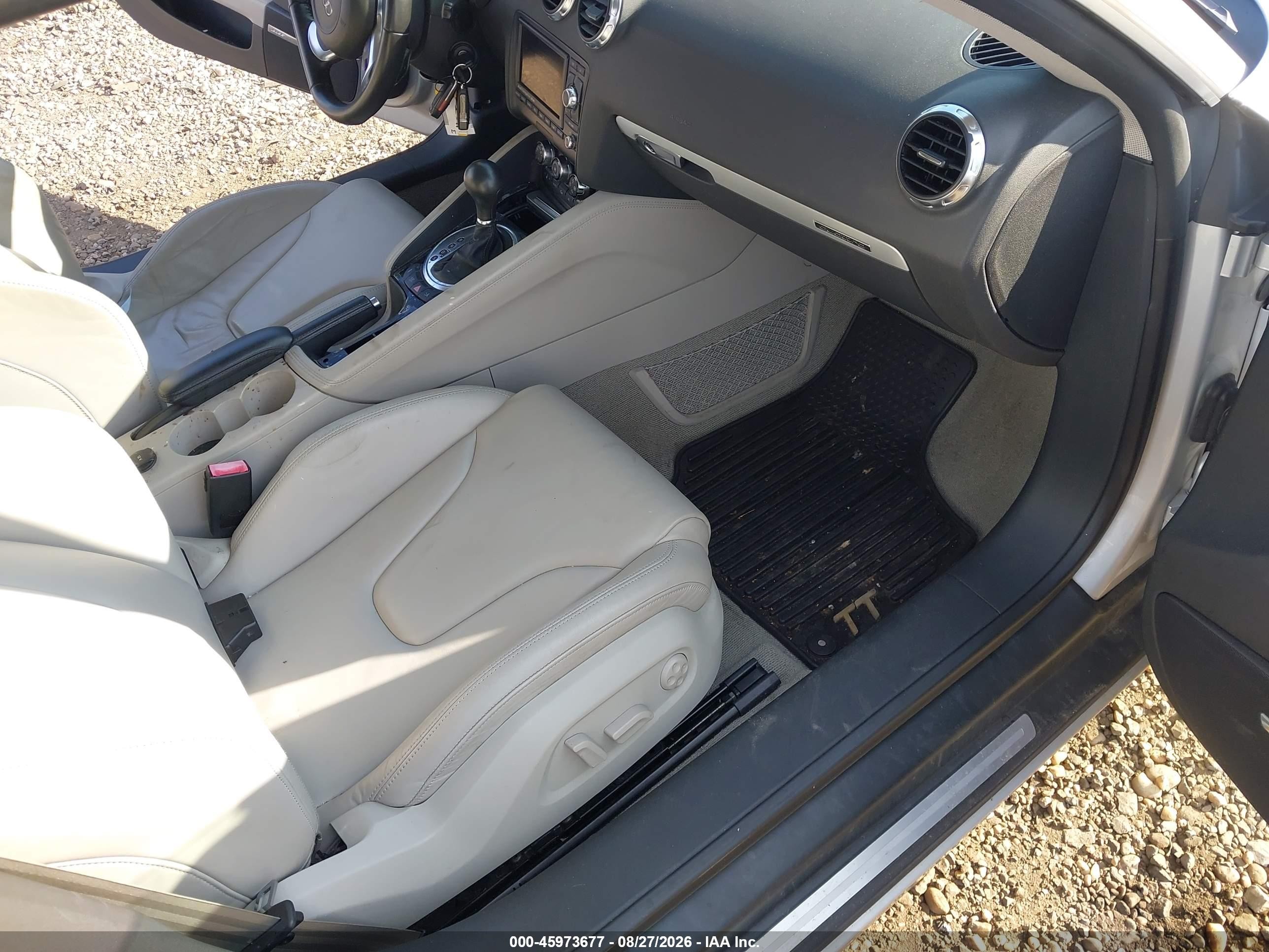 2008 Audi Tt 3.2 Серебряный vin: TRUDD38J781024487