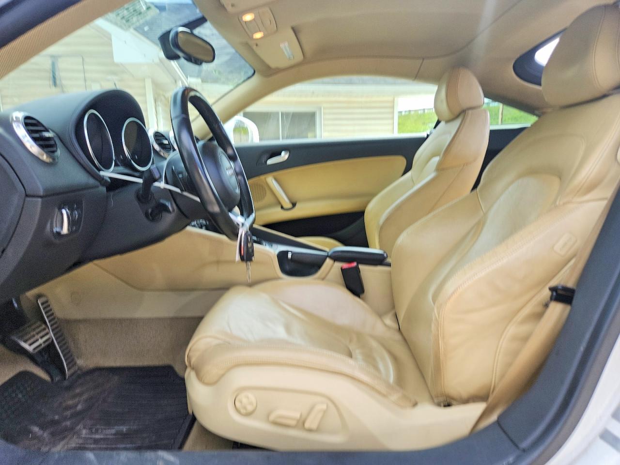 2008 Audi Tt 3.2 Quattro White vin: TRUDD38J981021221