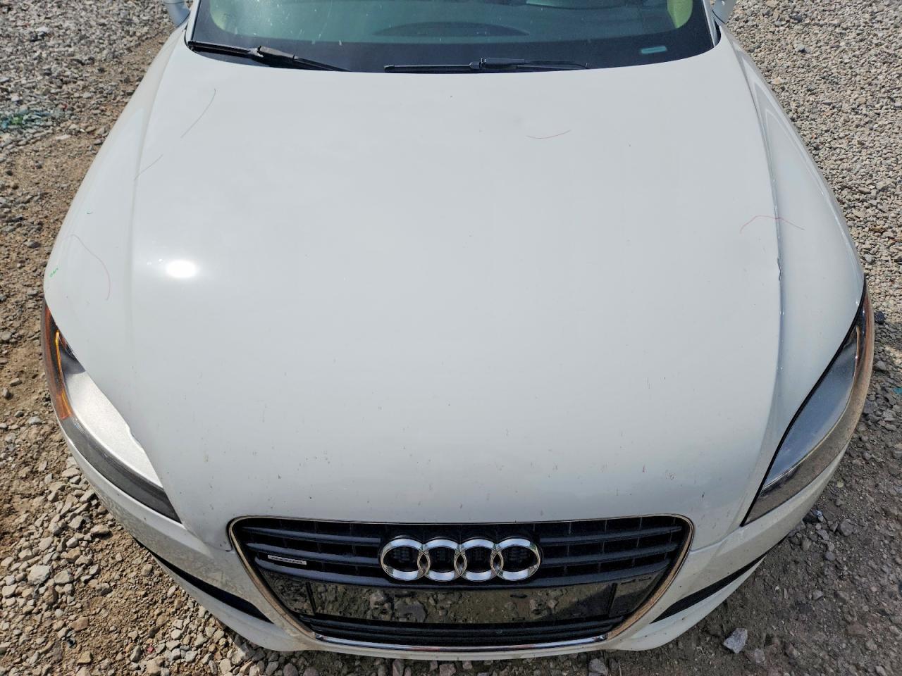 2008 Audi Tt 3.2 Quattro White vin: TRUDD38J981021221