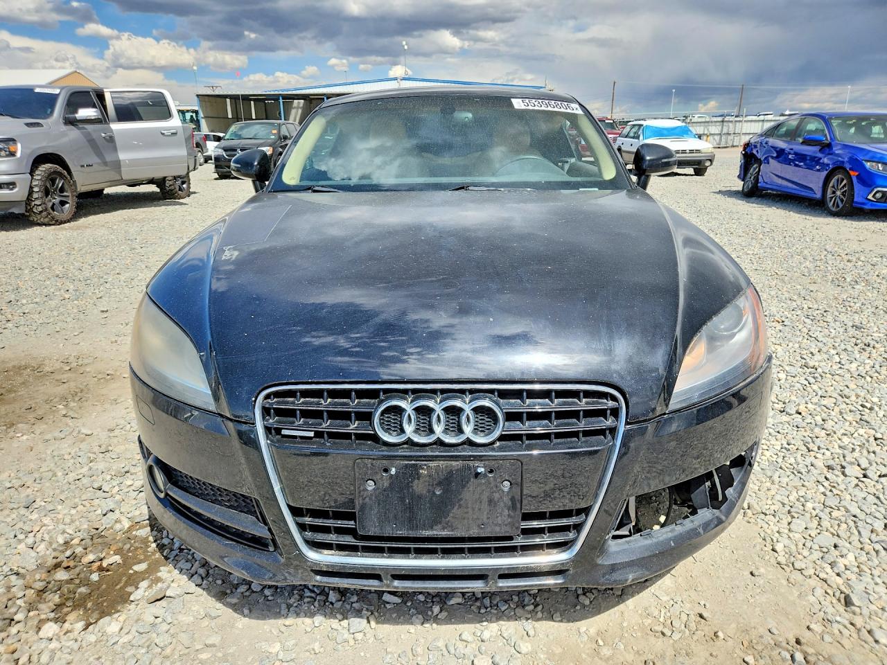 2008 Audi Tt 3.2 Quattro Черный vin: TRUDD38JX81000555