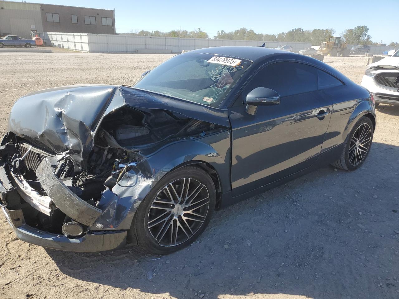 2009 Audi Tt Charcoal vin: TRUDF38J591006825