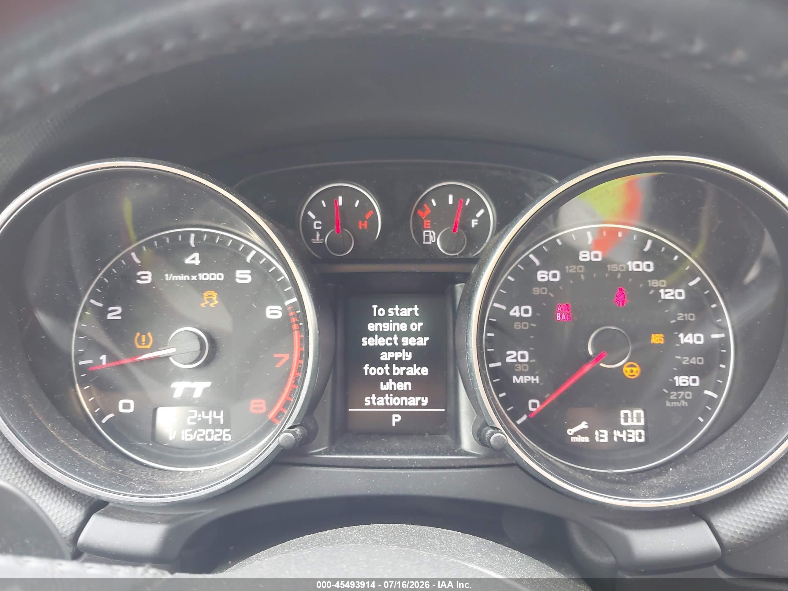 2010 Audi Tt 2.0t Premium Black vin: TRUFFAFK7A1015474