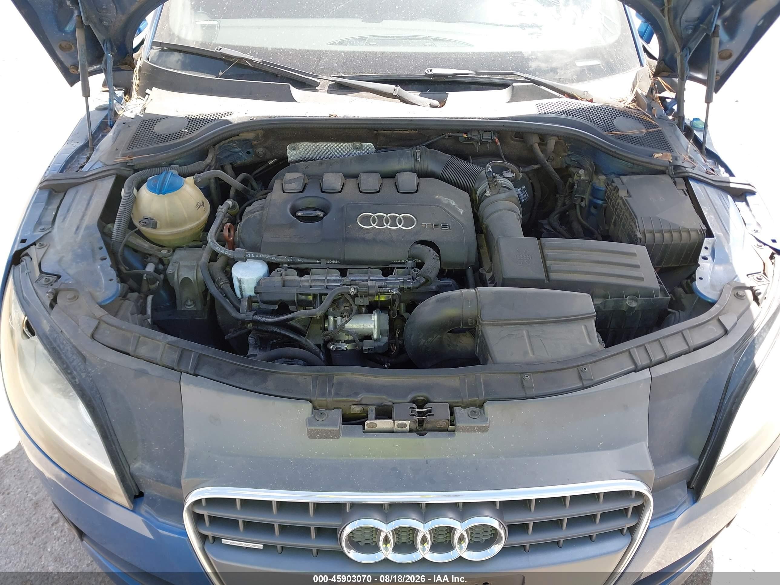 2010 Audi Tt 2.0t Premium Blue vin: TRUFFAFKXA1014058