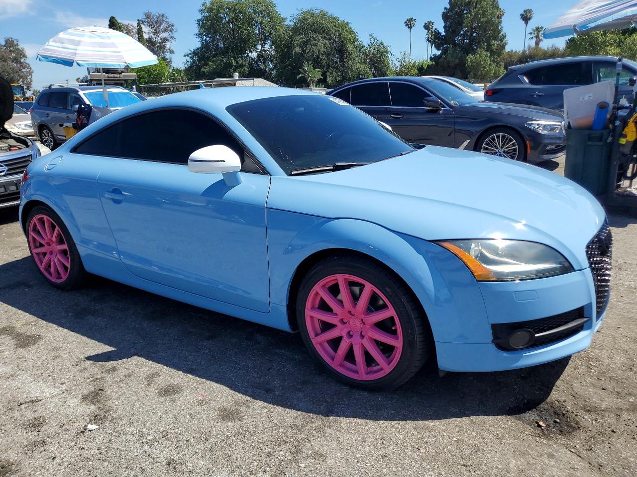 2009 Audi Tt Синий vin: TRUHF38J291021543