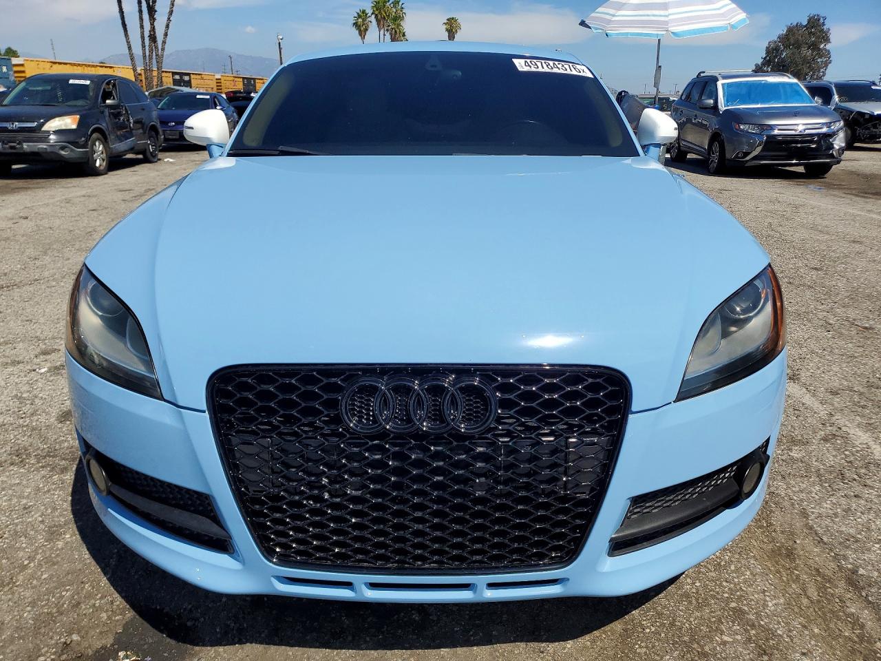 2009 Audi Tt Синий vin: TRUHF38J291021543