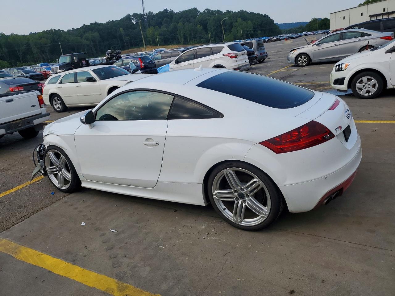 2012 Audi Tts Prestige Белый vin: TRUK1AFK0C1019348