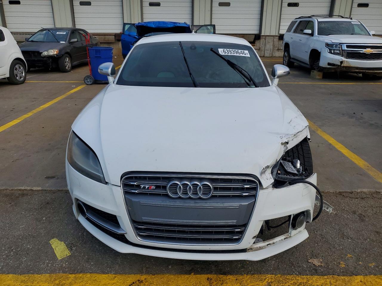 2012 Audi Tts Prestige Белый vin: TRUK1AFK0C1019348