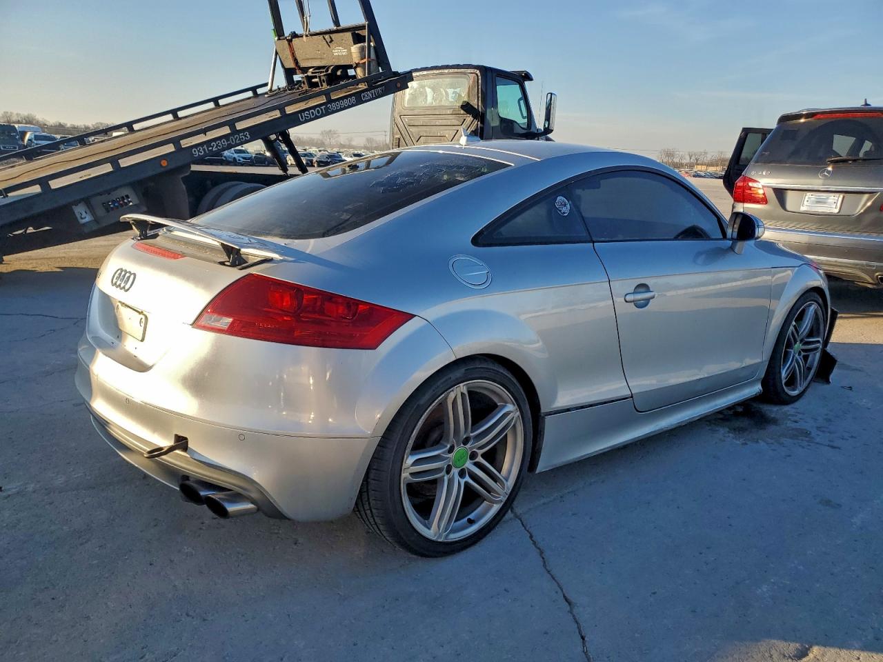 2011 Audi Tts Prestige Silver vin: TRUK1AFK6B1020499