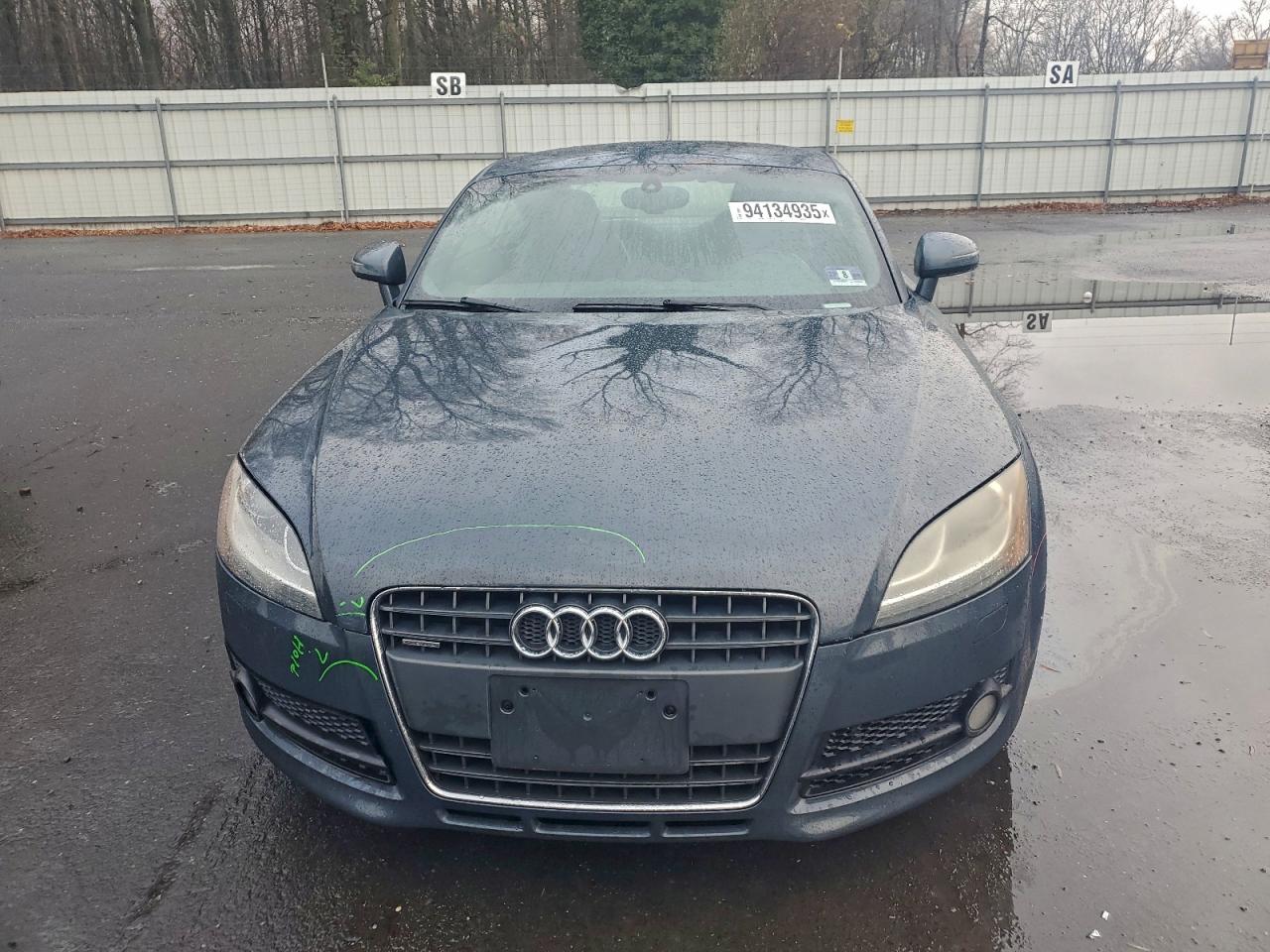 2009 Audi Tt Blue vin: TRUKF38J791017901