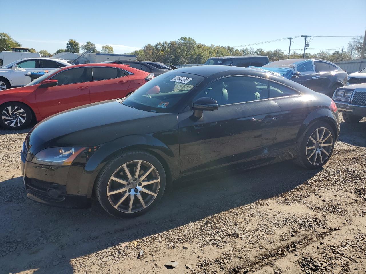 2009 Audi Tt Black vin: TRUKF38JX91018430