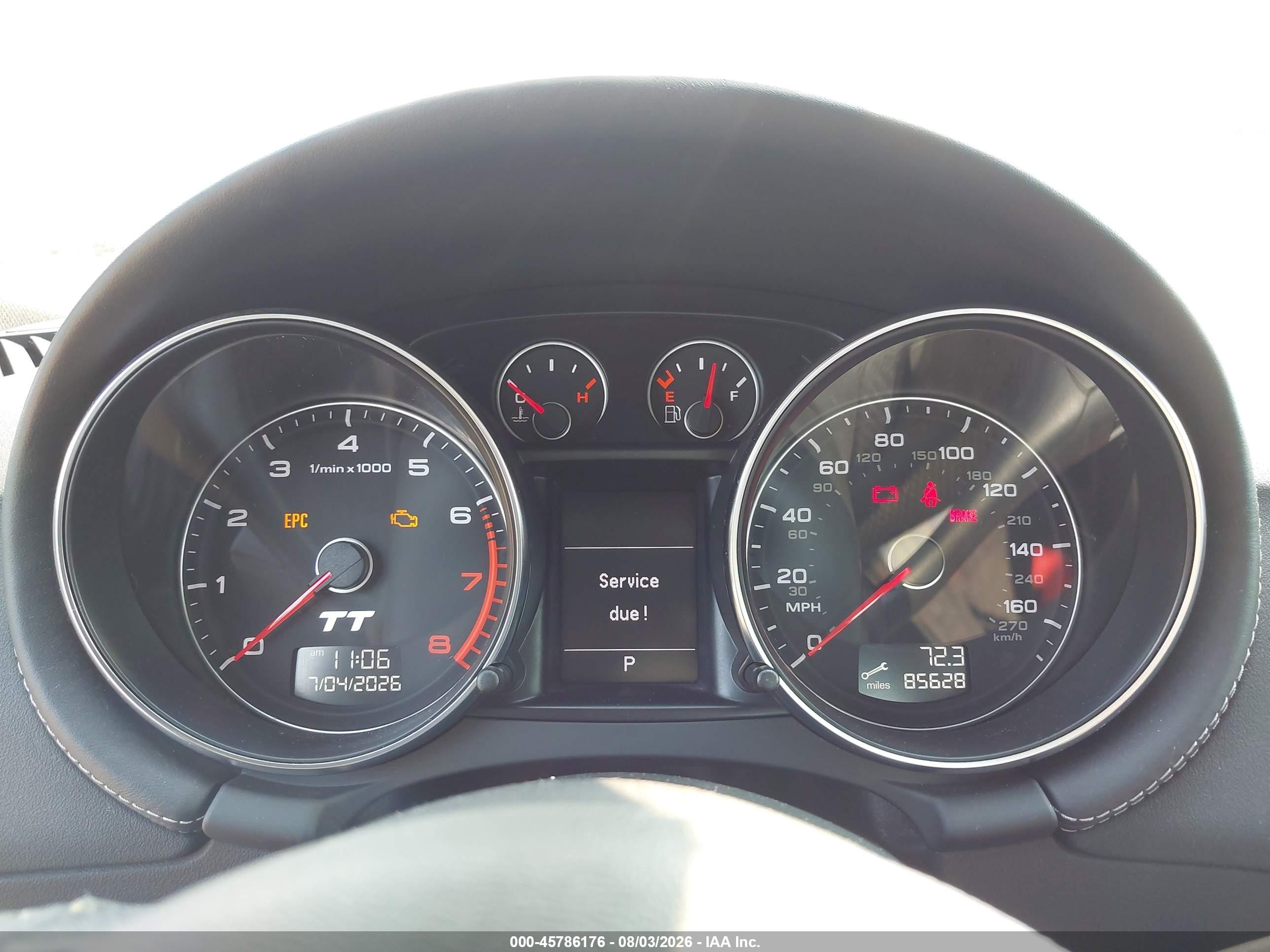 2012 Audi Tt 2.0t Prestige White vin: TRUKFAFKXC1003112