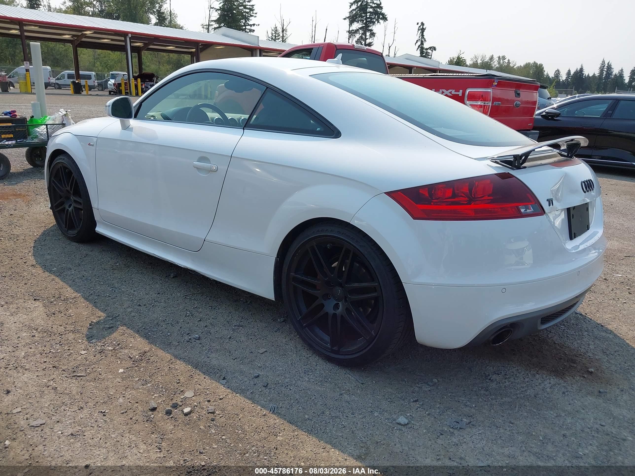 2012 Audi Tt 2.0t Prestige White vin: TRUKFAFKXC1003112