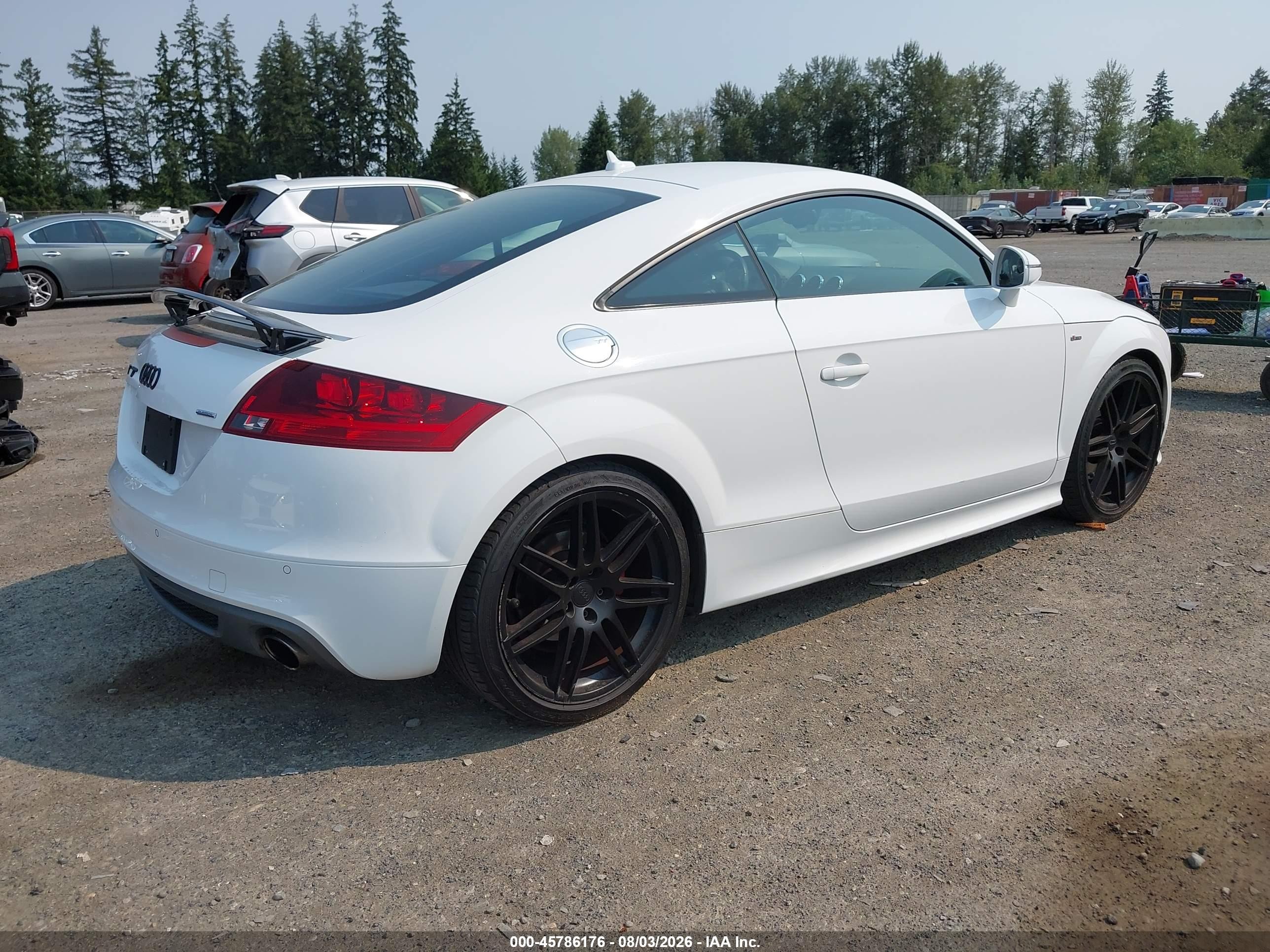 2012 Audi Tt 2.0t Prestige White vin: TRUKFAFKXC1003112