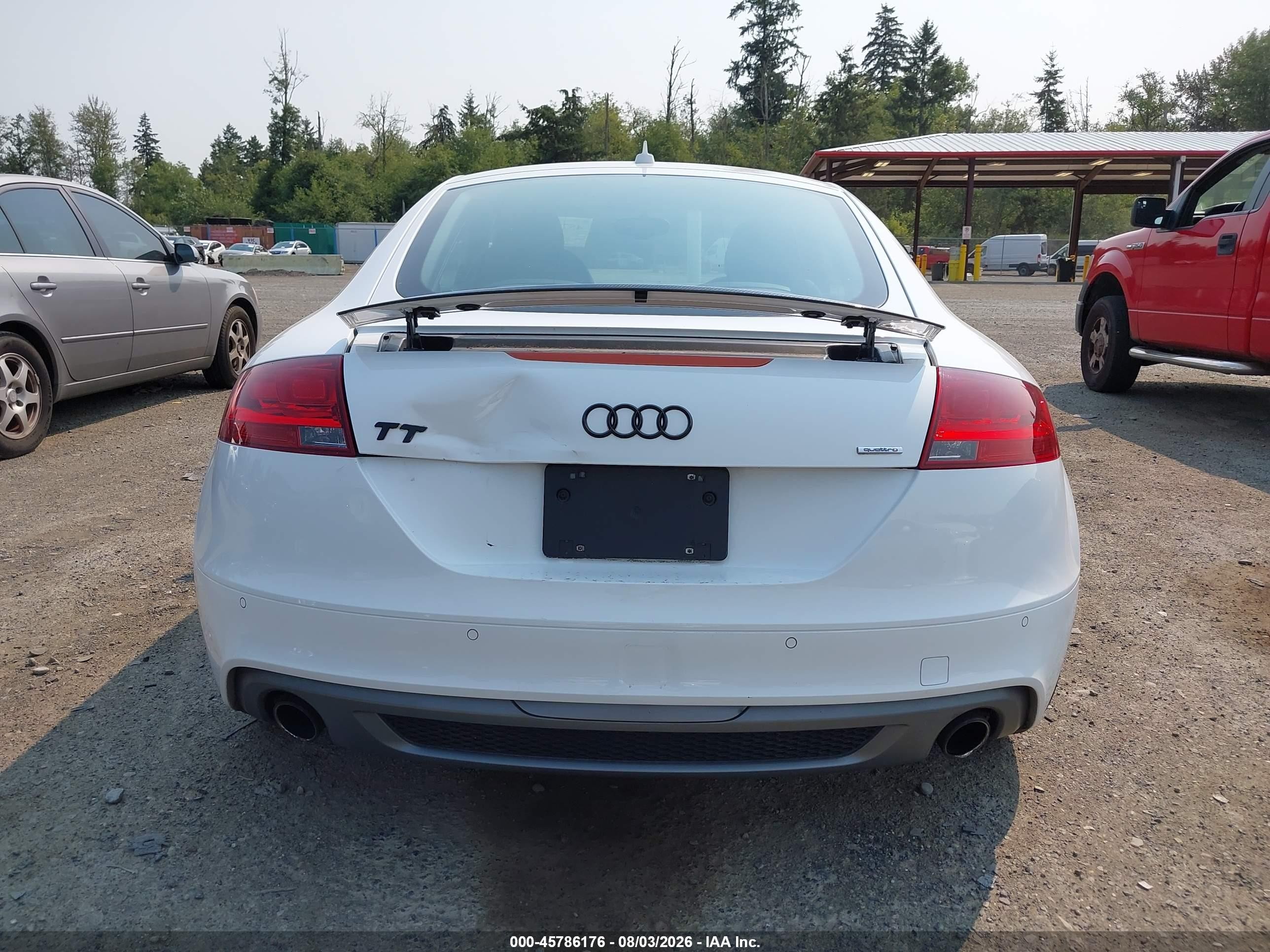 2012 Audi Tt 2.0t Prestige White vin: TRUKFAFKXC1003112