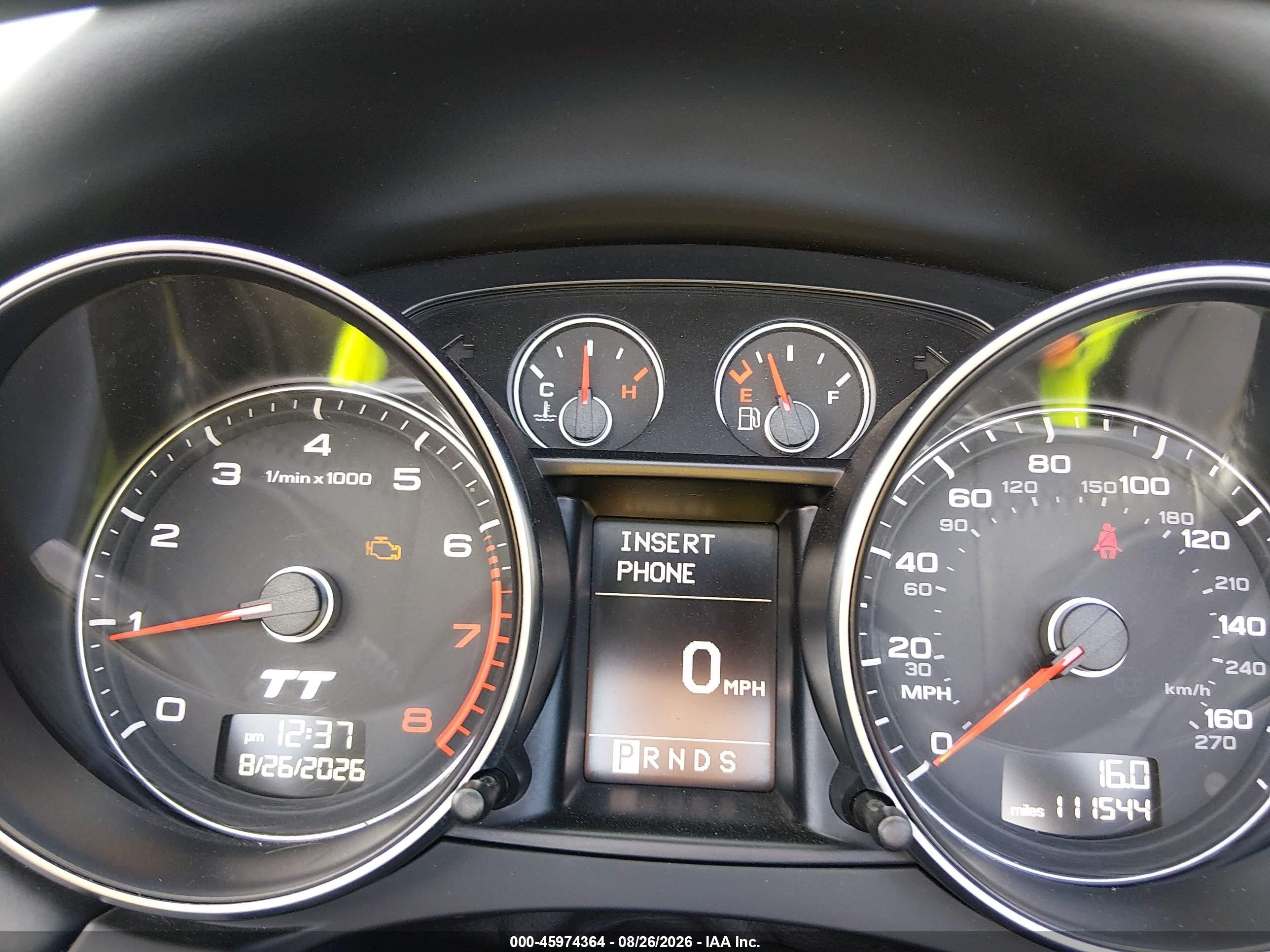 2009 Audi Tt 2.0t Silver vin: TRULF38J091003889
