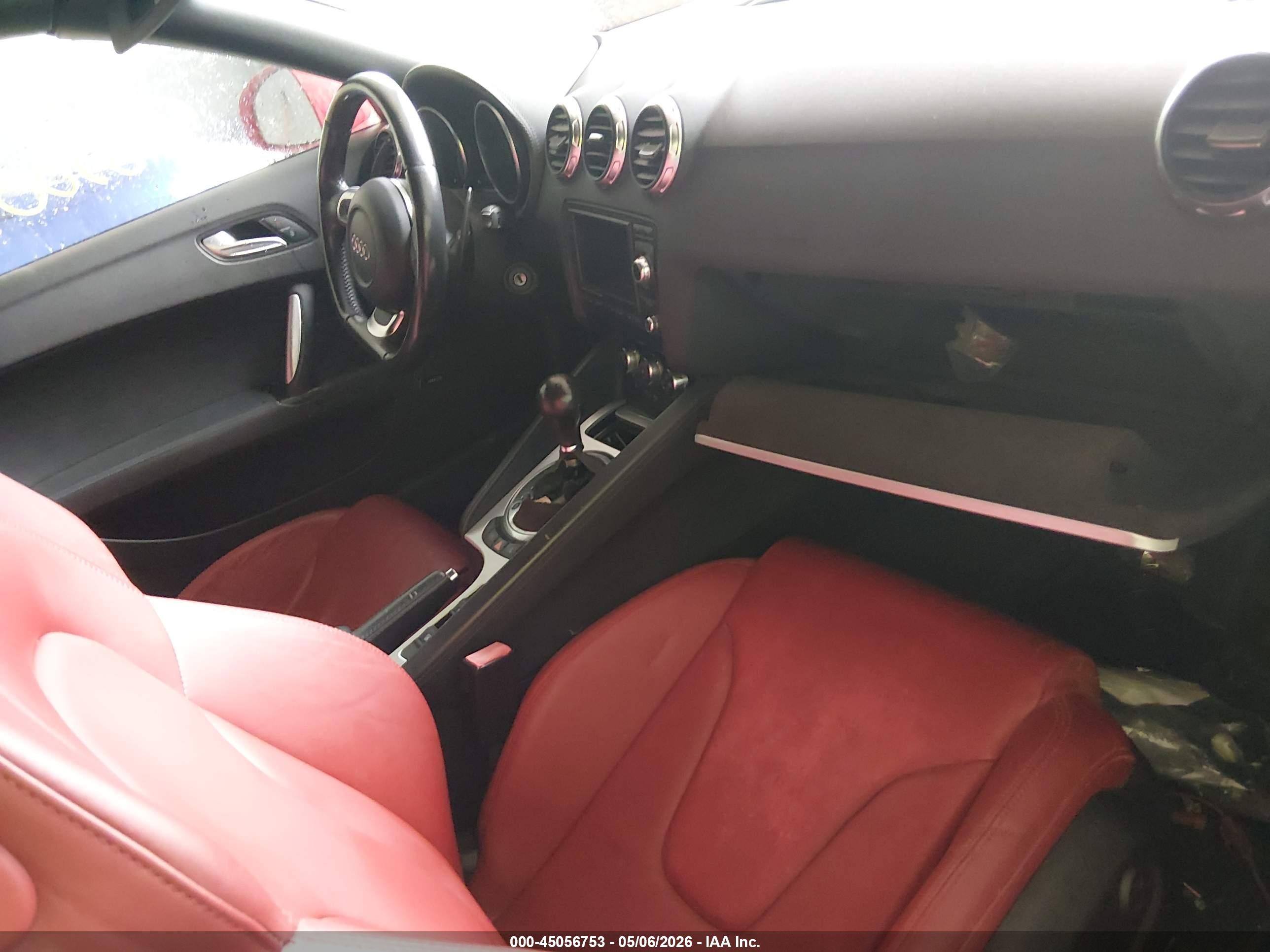 2008 Audi Tt 2.0t Красный vin: TRUMF38J581032856