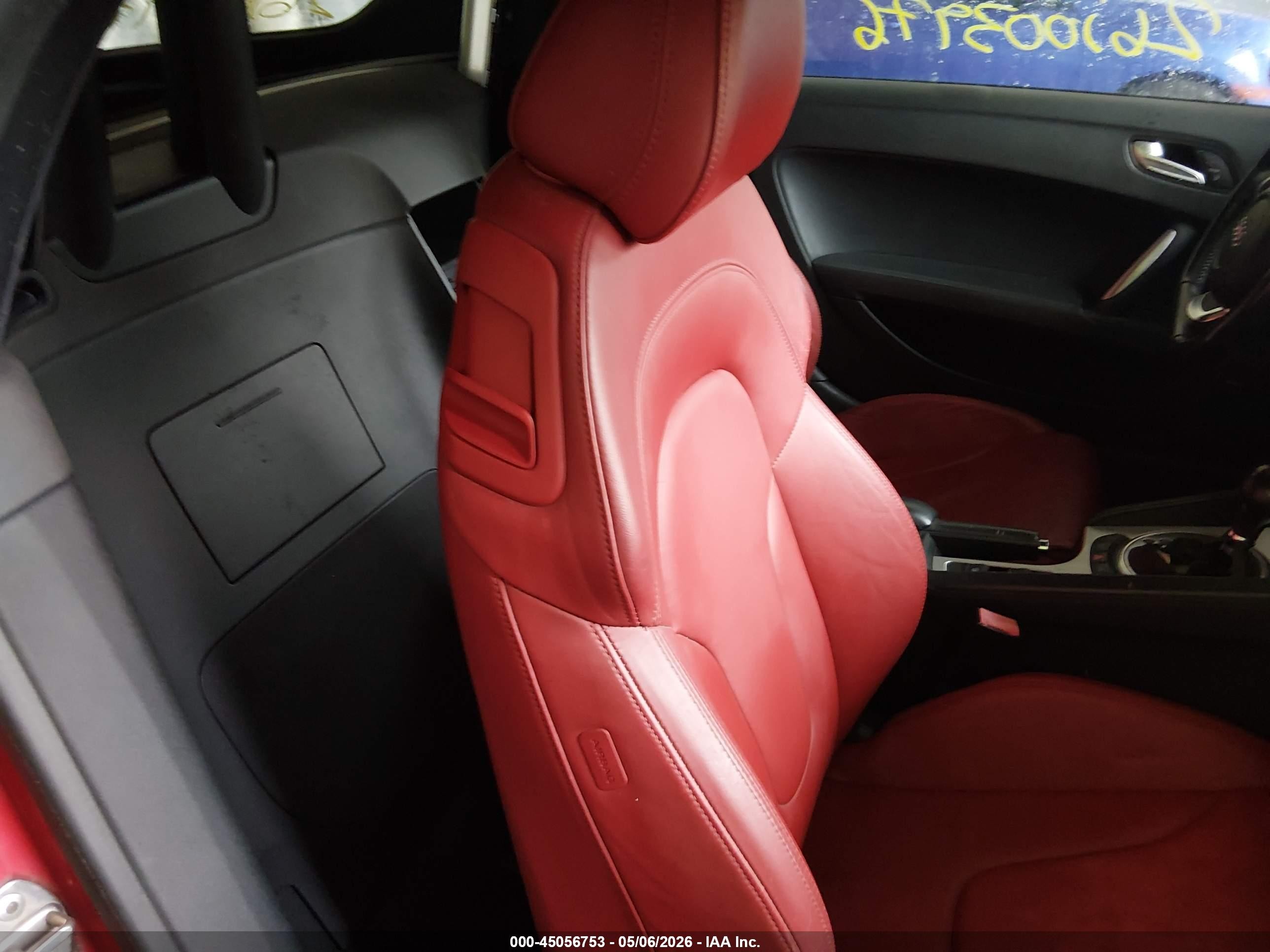 2008 Audi Tt 2.0t Красный vin: TRUMF38J581032856