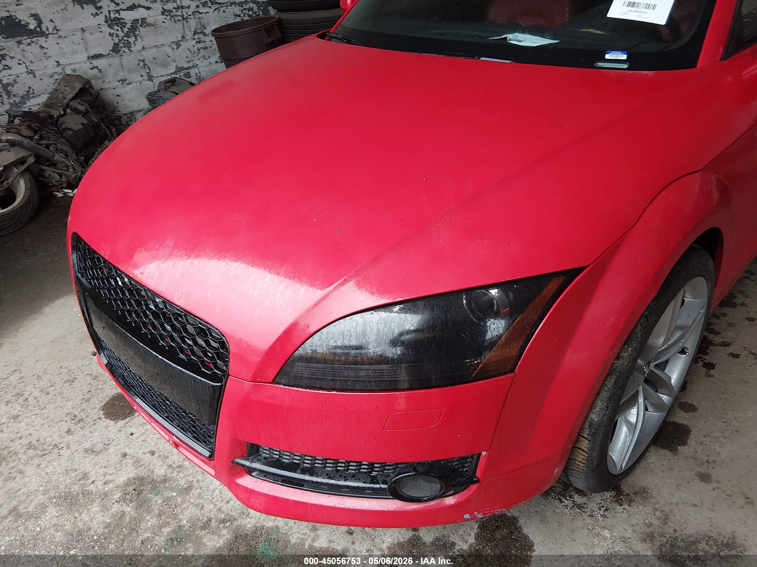 2008 Audi Tt 2.0t Красный vin: TRUMF38J581032856