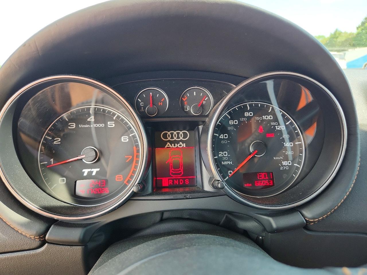 2008 Audi Tt 2.0t Premium Black vin: TRUNF38J781049114