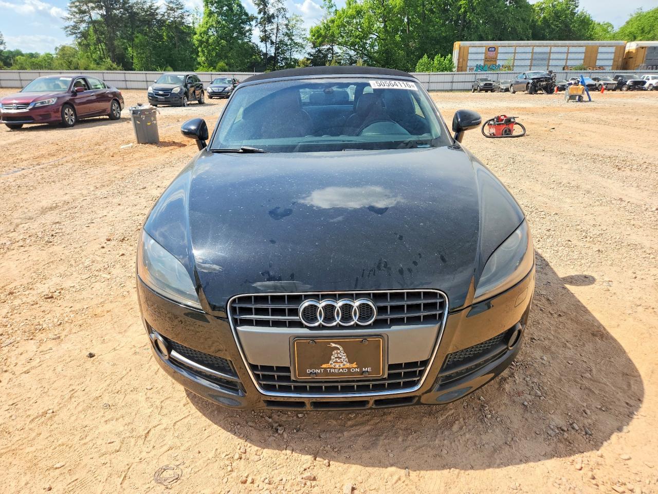 2008 Audi Tt 2.0t Premium Black vin: TRUNF38J781049114