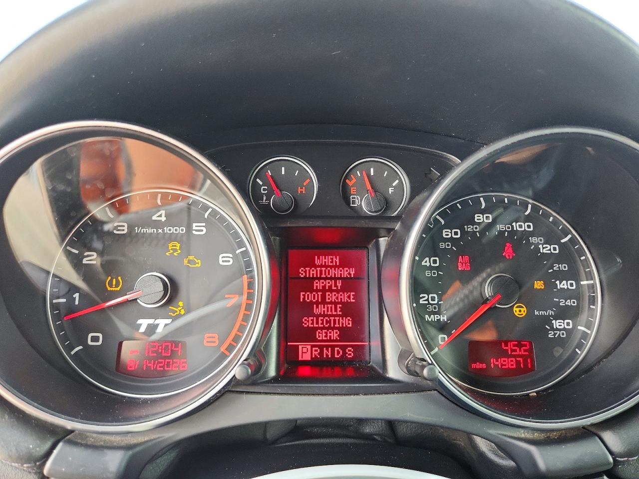 2008 Audi Tt 3.2 Quattro Черный vin: TRURD38J681018072