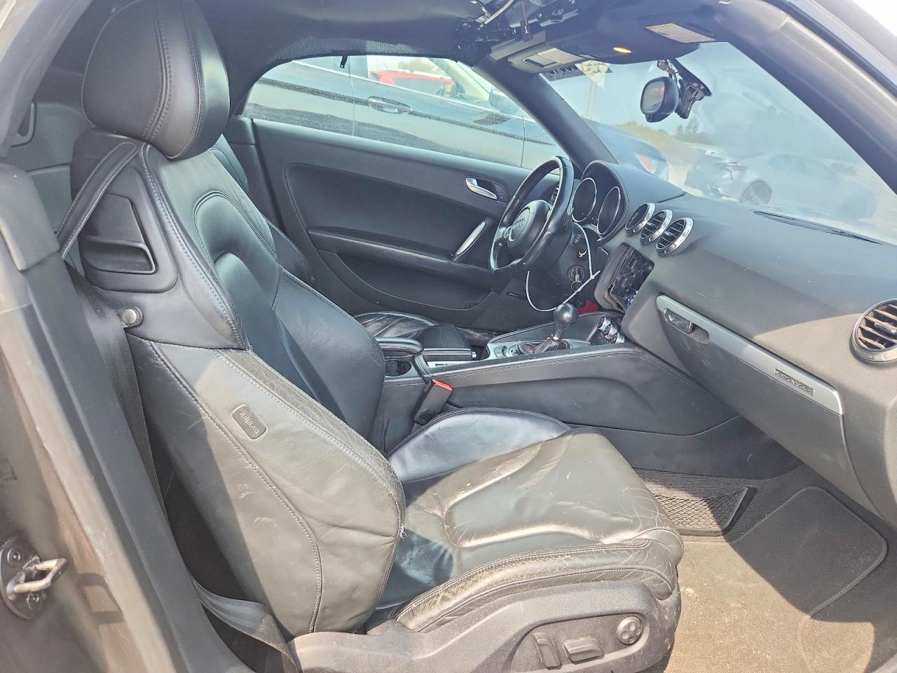 2008 Audi Tt 3.2 Quattro Черный vin: TRURD38J681018072