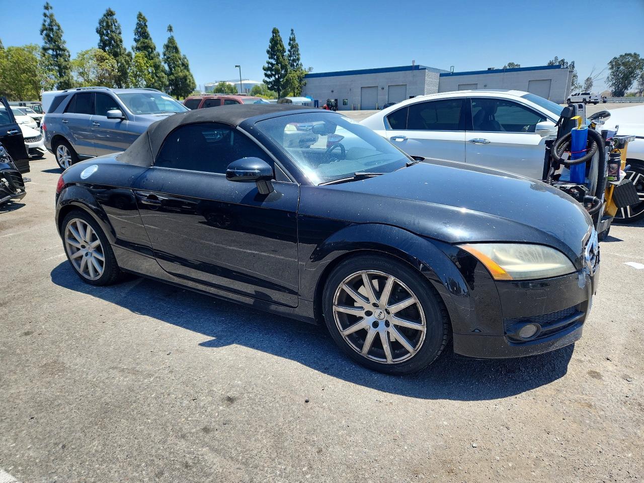 2008 Audi Tt 3.2 Quattro Black vin: TRURD38J981031379