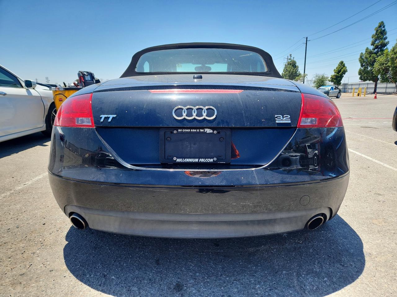 2008 Audi Tt 3.2 Quattro Black vin: TRURD38J981031379