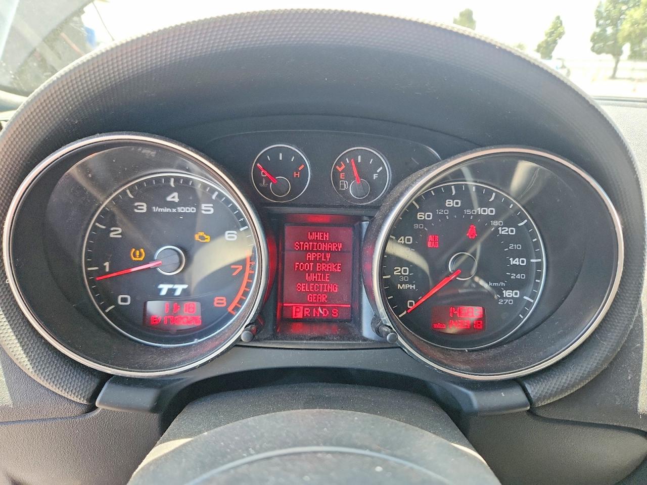 2008 Audi Tt 3.2 Quattro Black vin: TRURD38J981031379