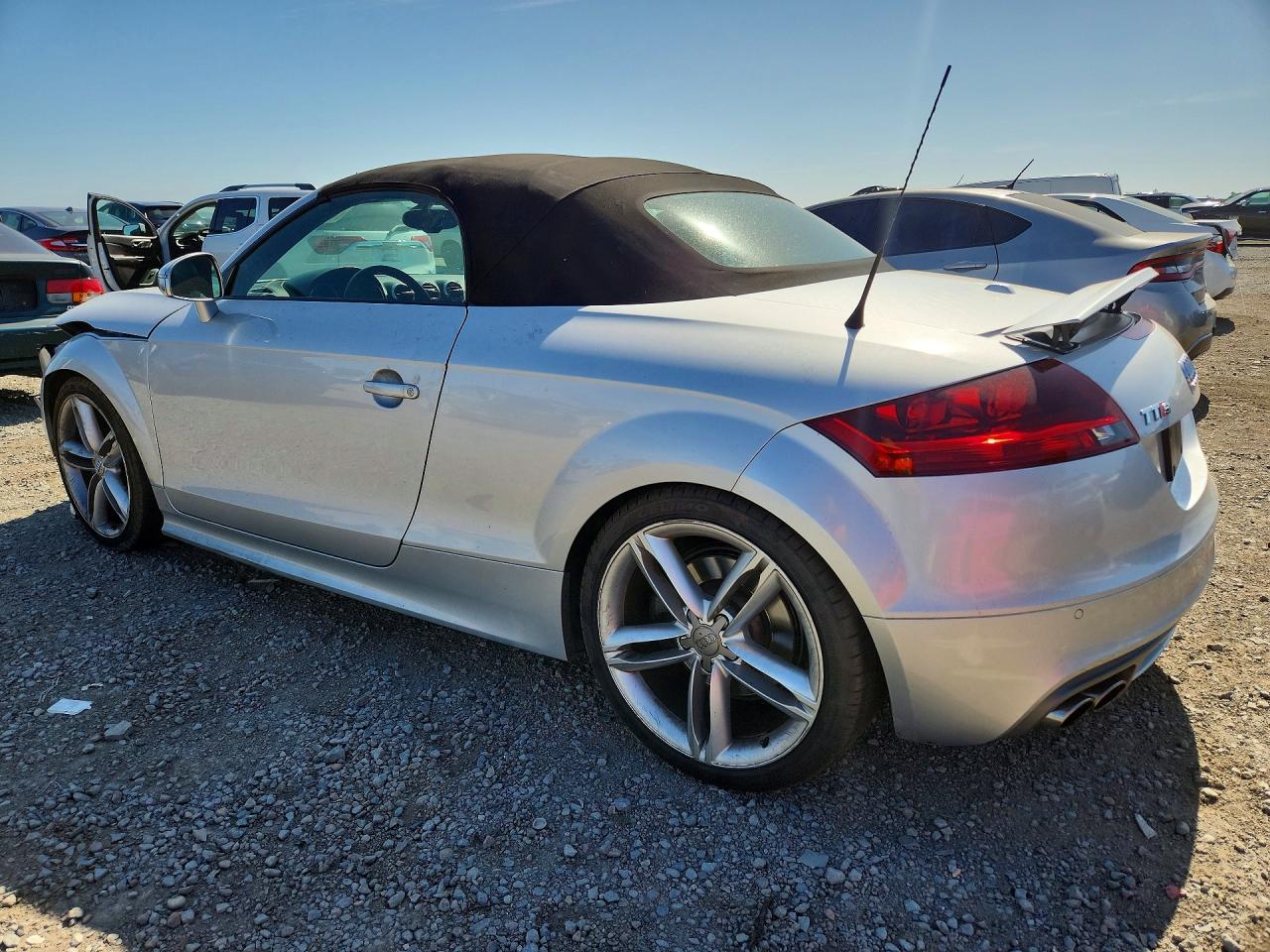 2014 Audi Tts Premium Plus Silver vin: TRUS1AFK3E1005012