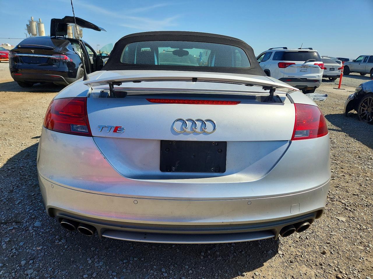 2014 Audi Tts Premium Plus Silver vin: TRUS1AFK3E1005012