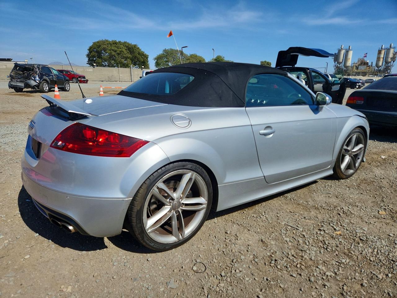 2014 Audi Tts Premium Plus Silver vin: TRUS1AFK3E1005012