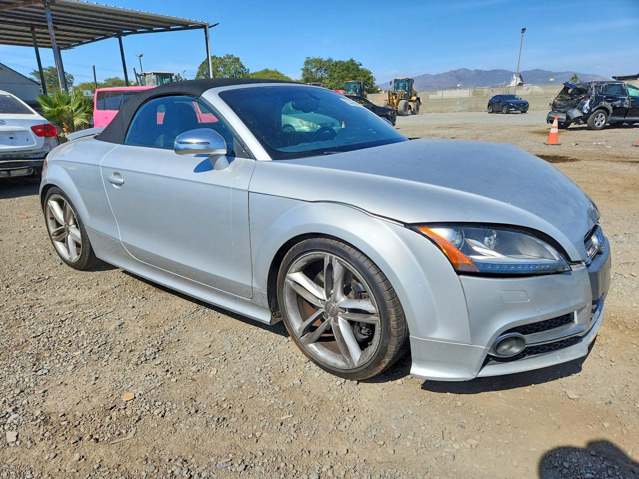 2014 Audi Tts Premium Plus Silver vin: TRUS1AFK3E1005012