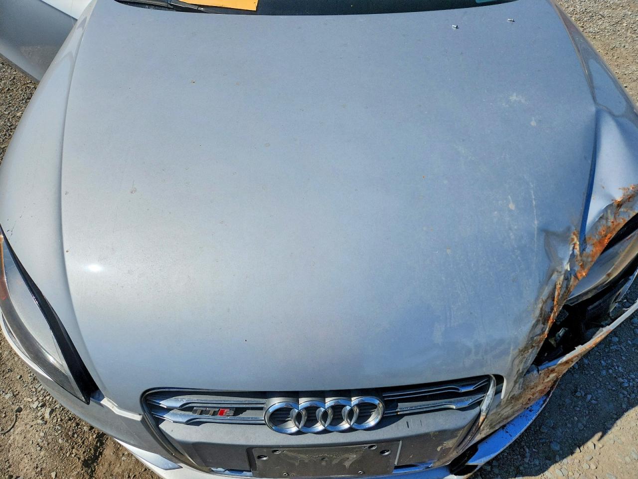 2014 Audi Tts Premium Plus Silver vin: TRUS1AFK3E1005012