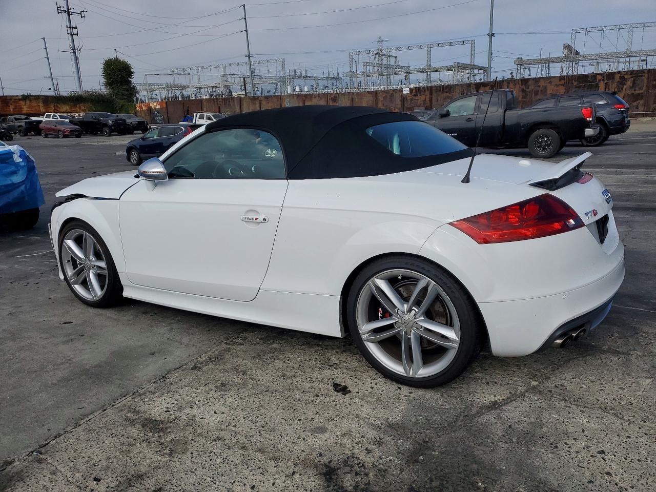 2015 Audi Tts White vin: TRUS1AFK4F1000161