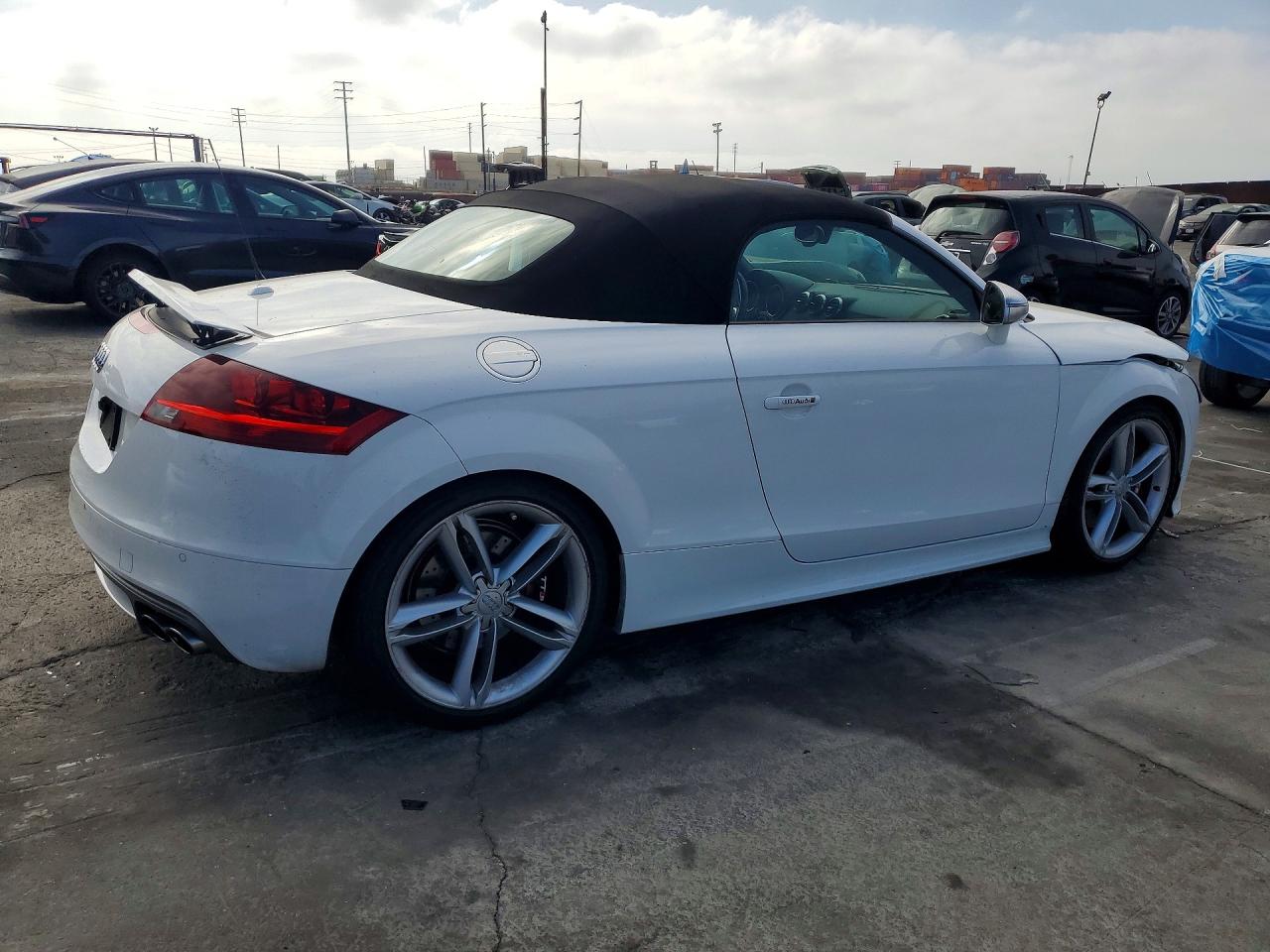 2015 Audi Tts White vin: TRUS1AFK4F1000161