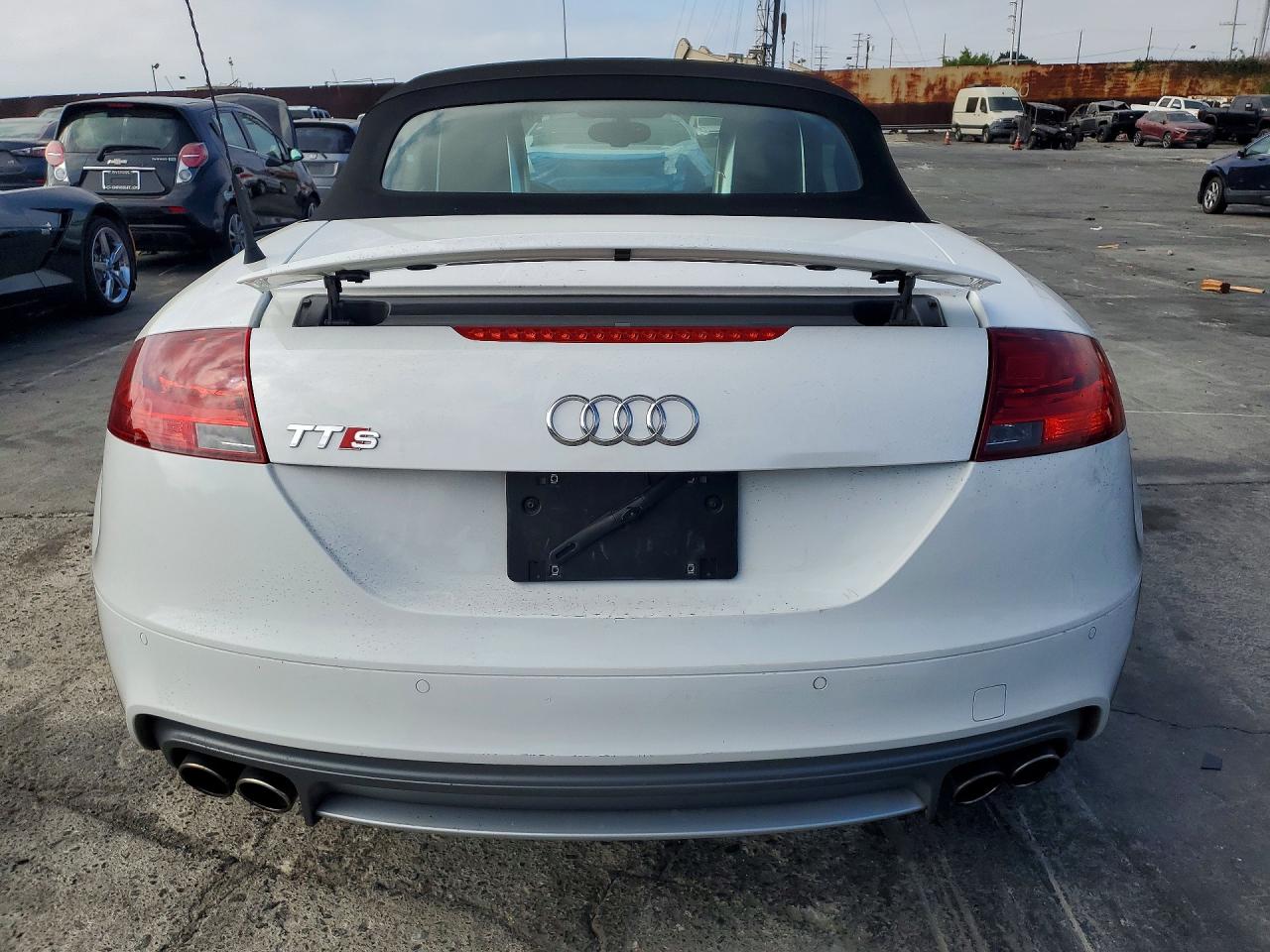 2015 Audi Tts White vin: TRUS1AFK4F1000161