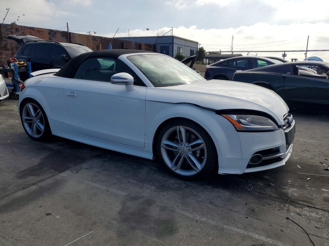 2015 Audi Tts White vin: TRUS1AFK4F1000161